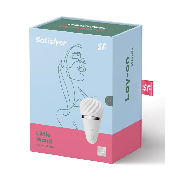 Satisfyer Little Wand - White/Gold 3