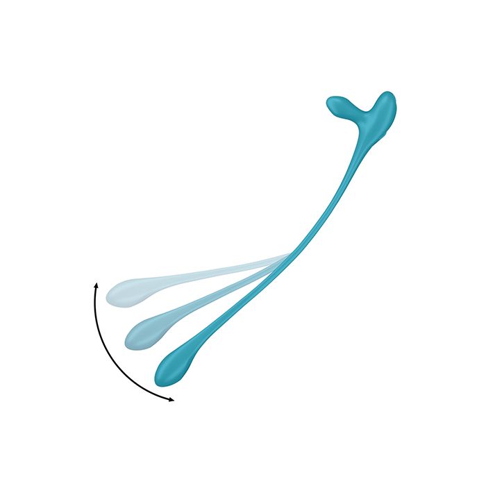 Satisfyer Plug & Play 1 Vibrator - Blue/Green 2