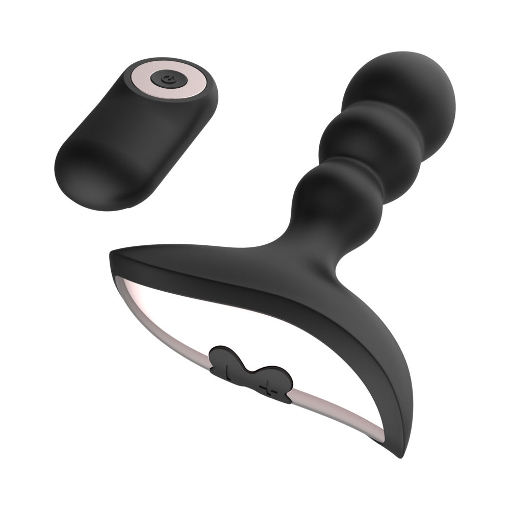 Shibari Gender Fluid Shake Rechargeable Remote-Controlled Silicone Anal Vibrator Black7