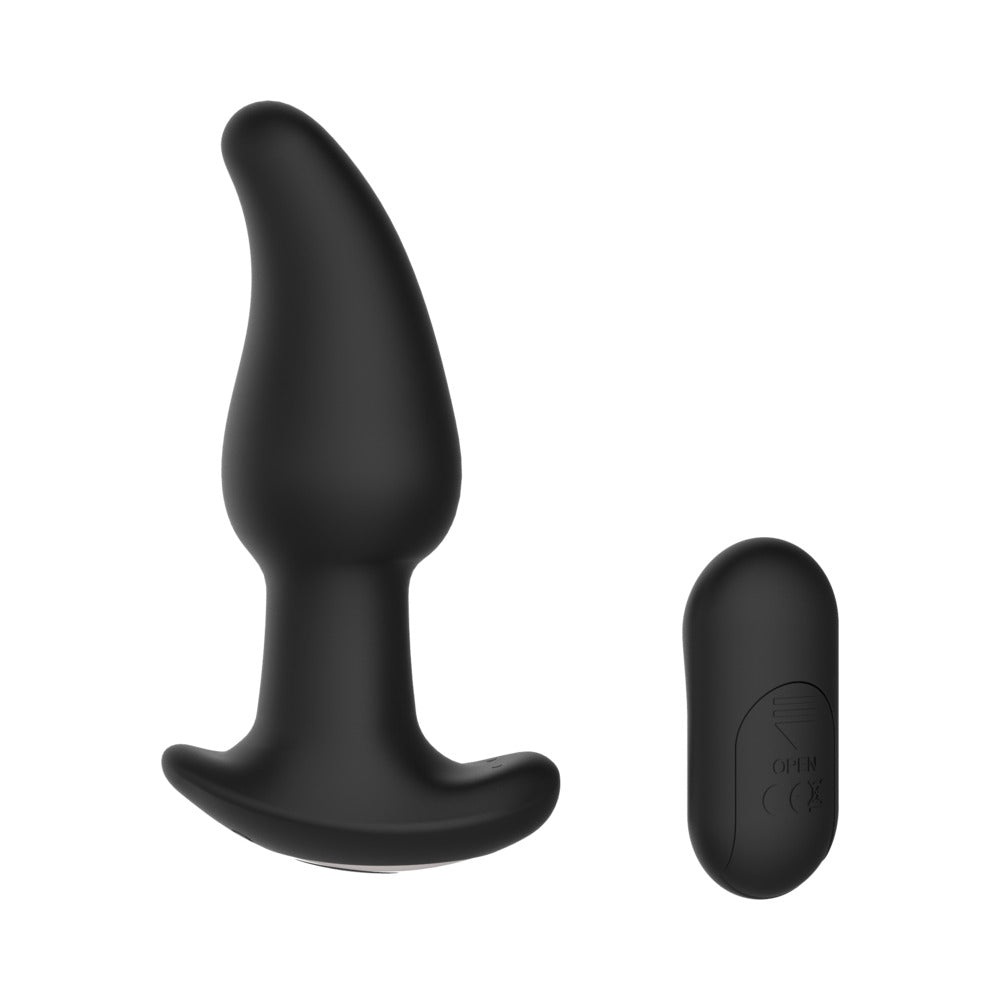 Shibari Gender Fluid Twirler Anal Vibe With Remote Silicone Black8
