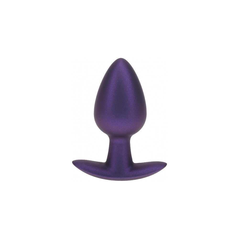 Shots Ouch! Smooth Silicone Anal Plug Medium 3.1 in. 4