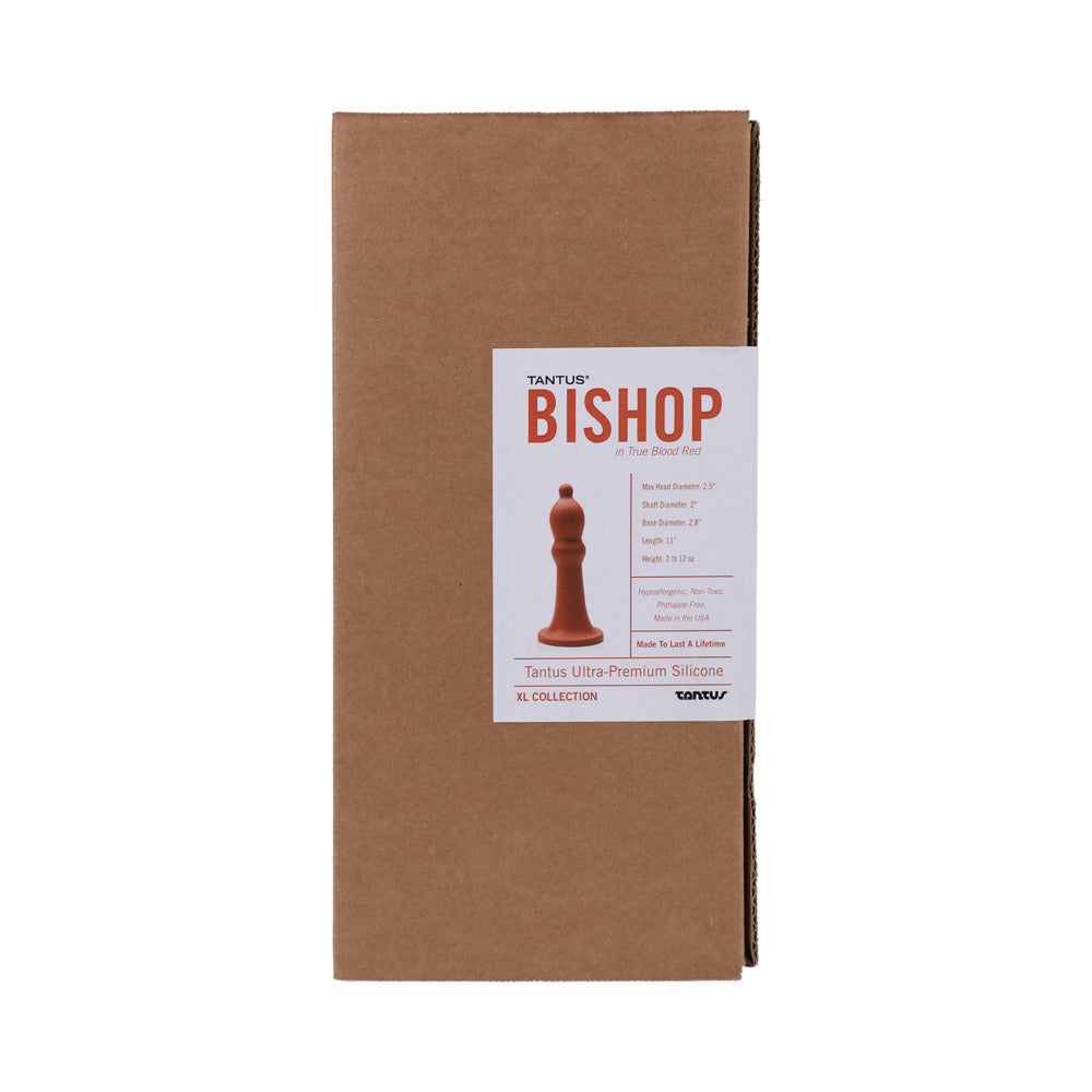 Tantus Bishop Dildo Ruby (Box) 2