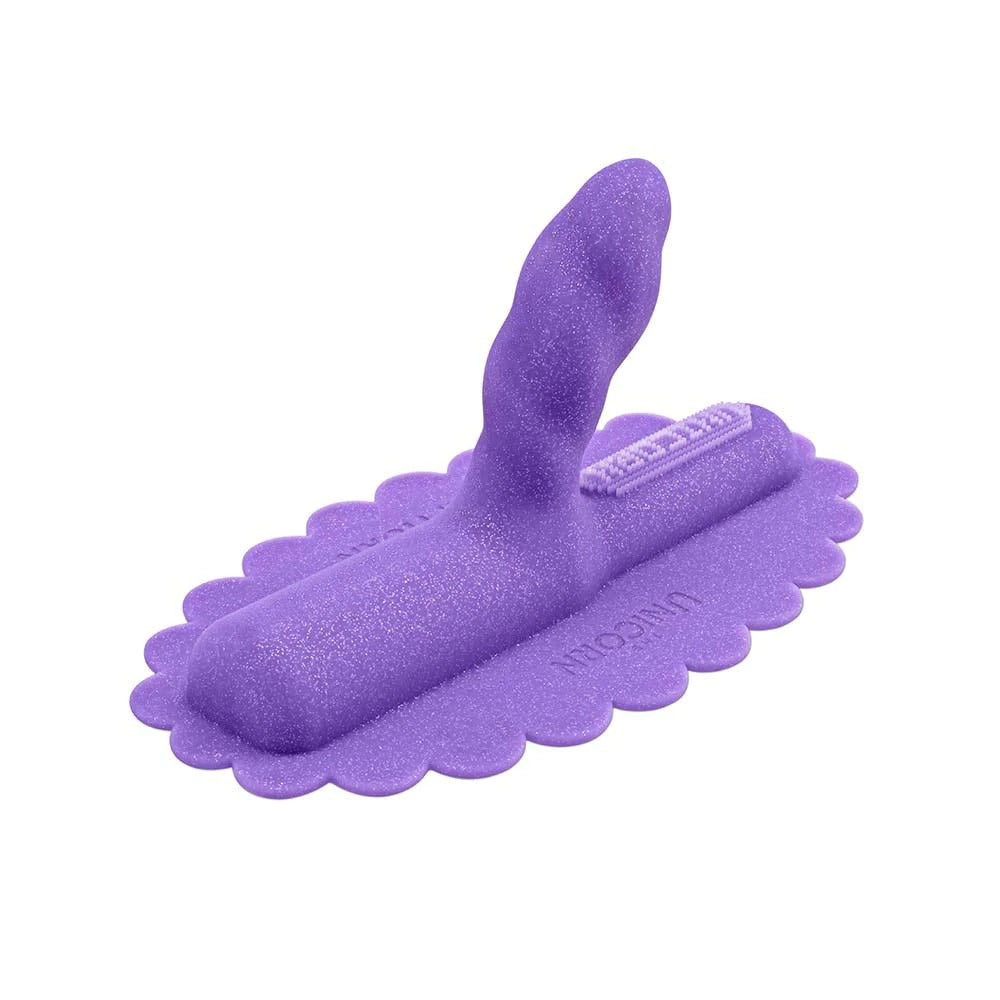 The Cowgirl Unicorn Uni Horn Twisted Textured Silicone Attachment 4