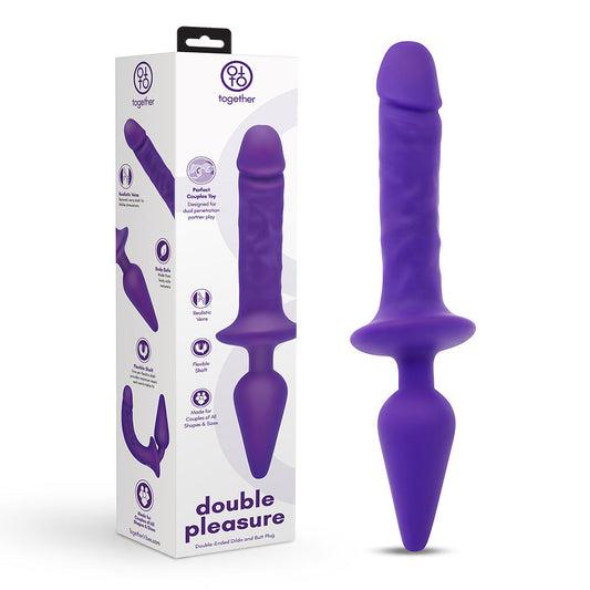 Together Toy Couples Double Pleasure Purple