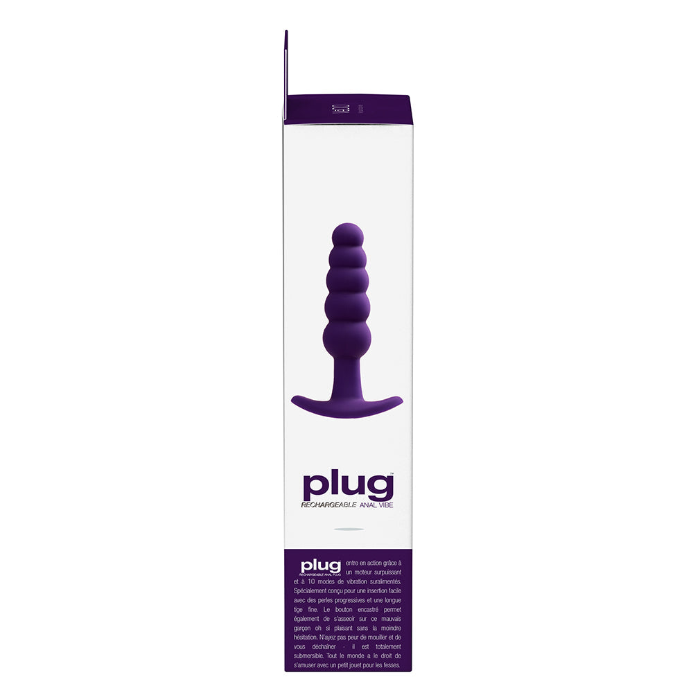 VeDO Plug Rechargeable Silicone Vibrating Anal Plug 12