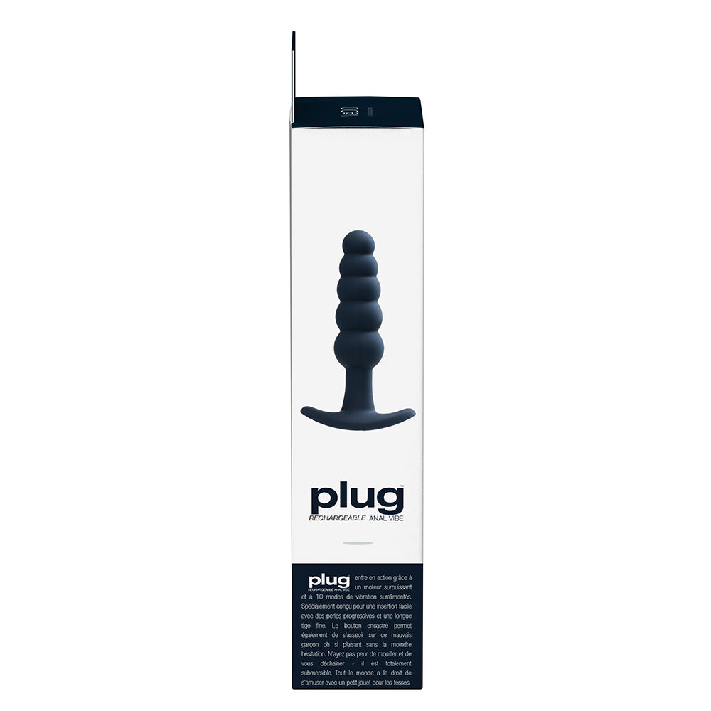 VeDO Plug Rechargeable Silicone Vibrating Anal Plug 6