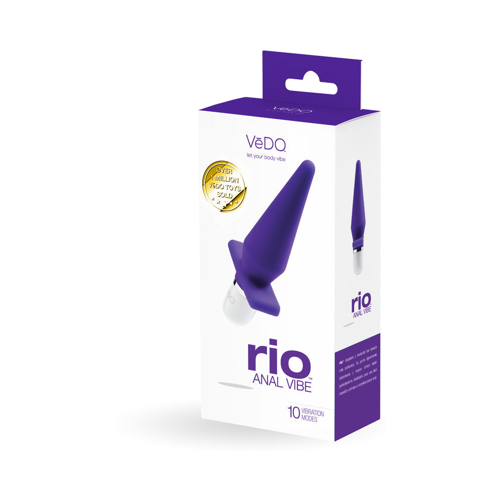 VeDO Rio Anal Vibe Into You Indigo 4