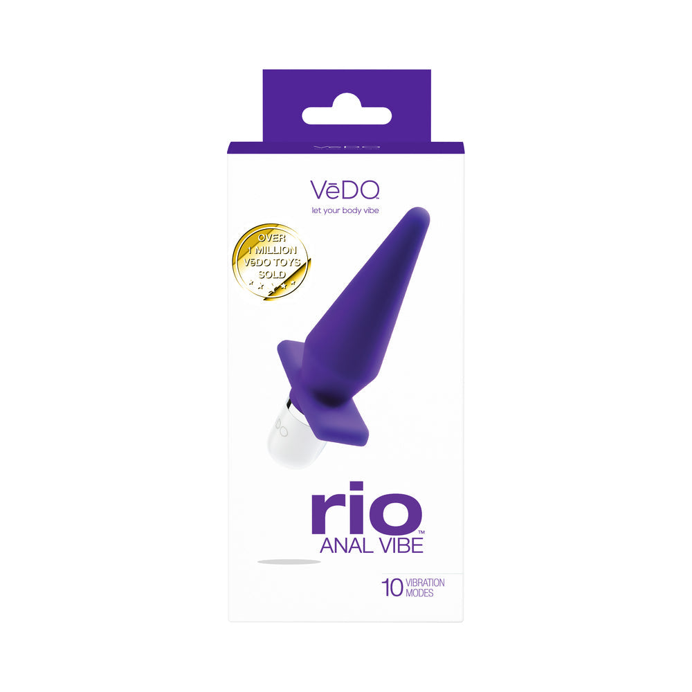 VeDO Rio Anal Vibe Into You Indigo 5