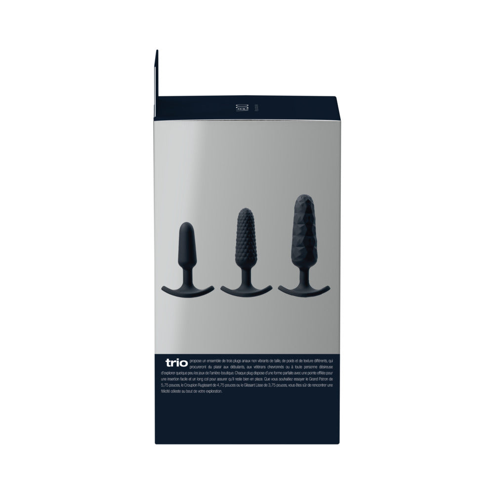 VeDO Trio Anal Plug Set Black 11