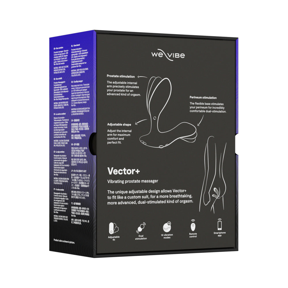 We-Vibe Vector+ Dual Stimulation Prostate Massager 12