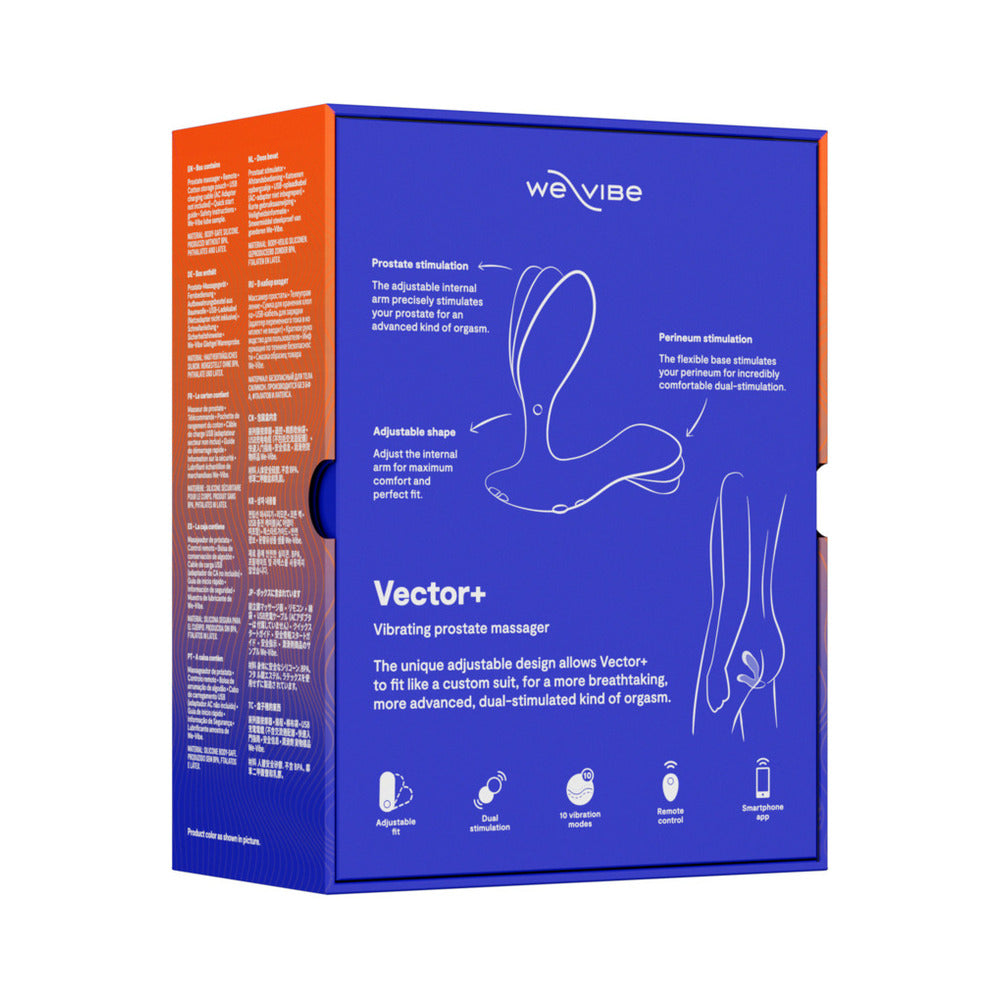 We-Vibe Vector+ Dual Stimulation Prostate Massager 27