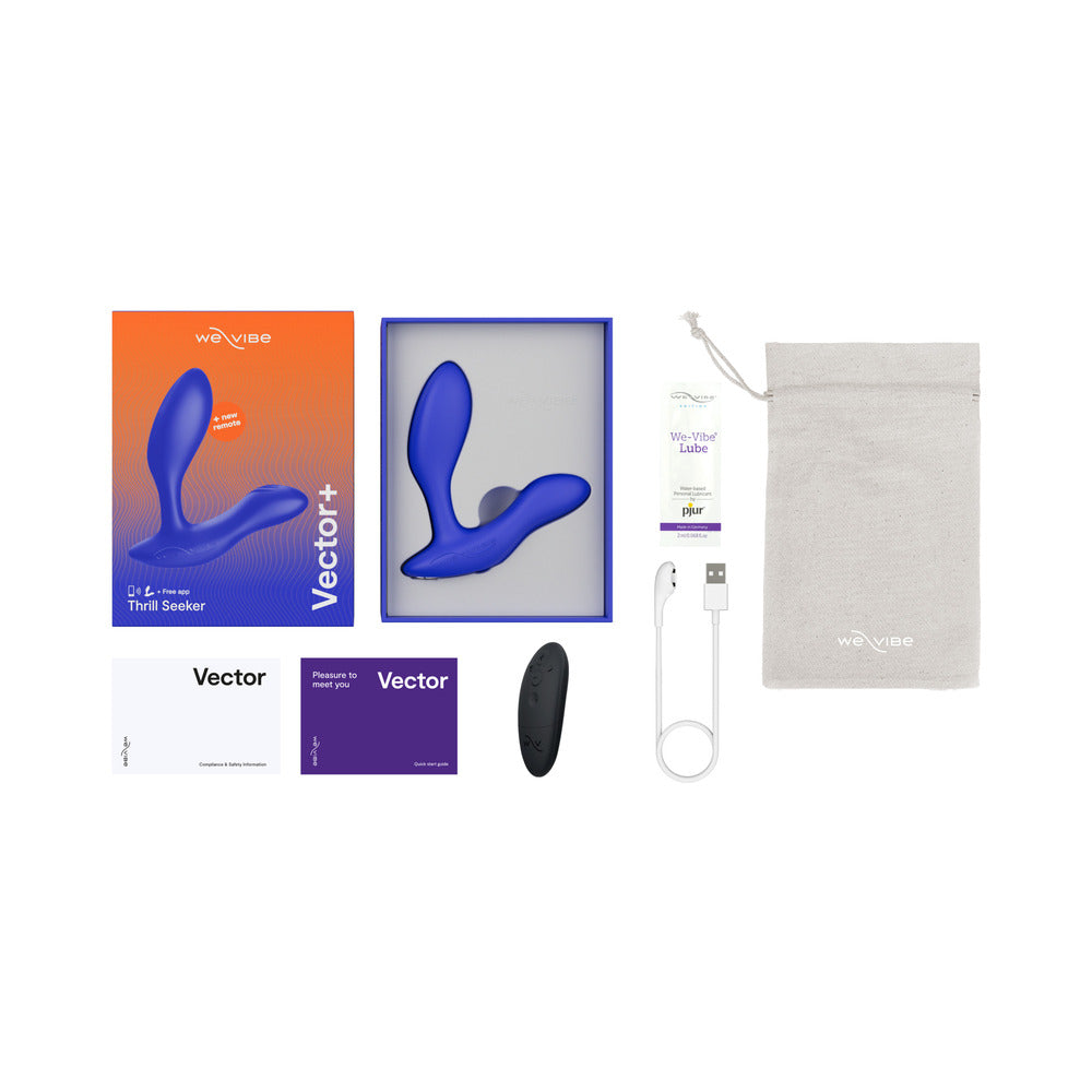 We-Vibe Vector+ Dual Stimulation Prostate Massager 30
