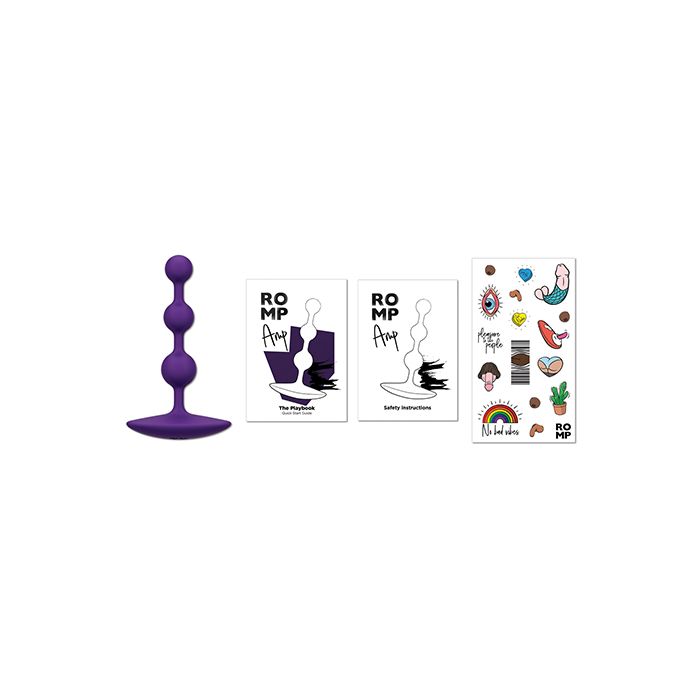 We-Vibe / Womanizer ROMP Amp Flexible Anal Beads - Violet 4