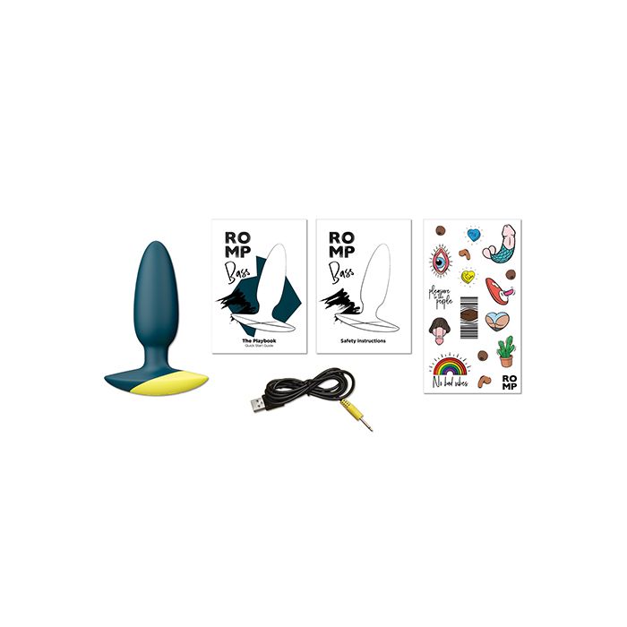 We-Vibe / Womanizer ROMP Bass Vibrating Anal Plug - Teal 4