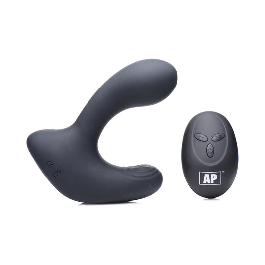 XR Brands Alpha-Pro Tapping & Vibrating Prostate Stimulator with Remote1