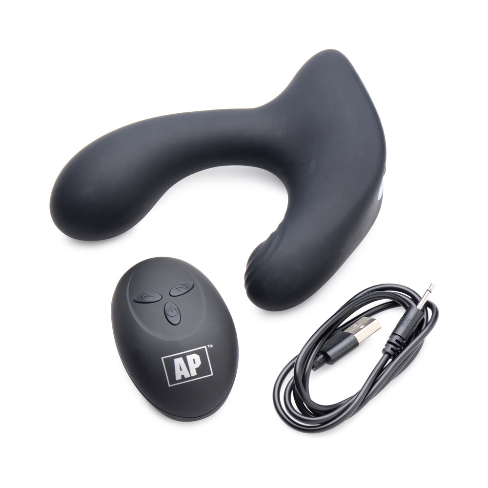 XR Brands Alpha-Pro Tapping & Vibrating Prostate Stimulator with Remote9
