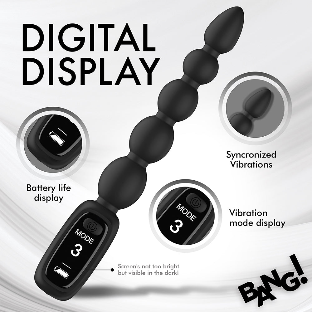 XR Brands BANG! Digital Silicone Anal Beads18