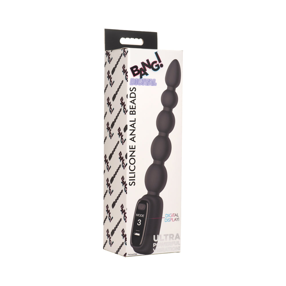 XR Brands BANG! Digital Silicone Anal Beads
