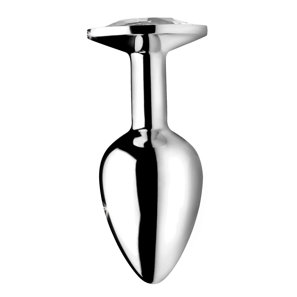 XR Brands Booty Sparks Clear Gem Anal Plug4