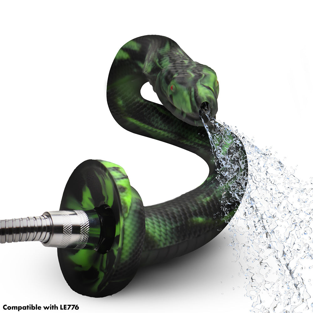 XR Brands Creature Cocks Spitting Serpent Silicone Enema Snake1