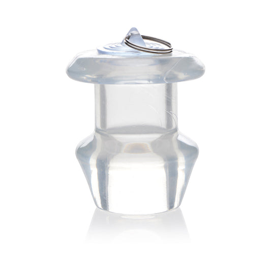 XR Brands Master Series Ass Bung Clear Hollow Anal Dilator 3 in. 1