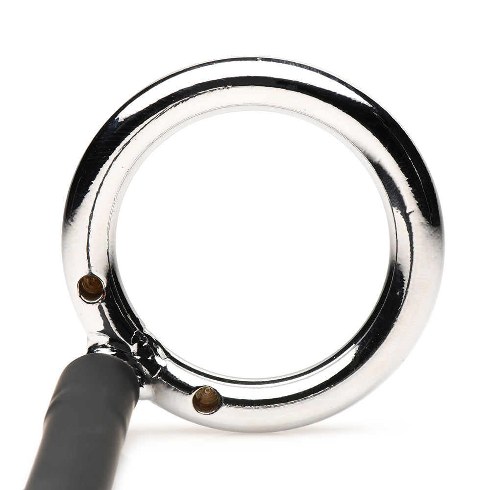 XR Brands Master Series Tug + Plug Cock & Ball Ring with Anal Plug 5