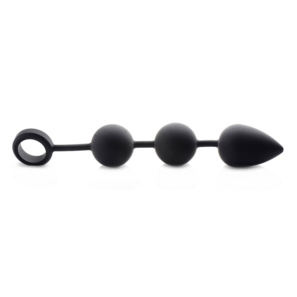 XR Brands Tom of Finland Large Silicone Weighted Anal Ball Plug 2