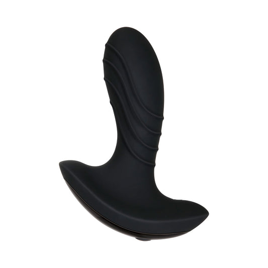 Zero Tolerance The Gentleman Rechargeable Vibrating Silicone Prostate Massager Black 1