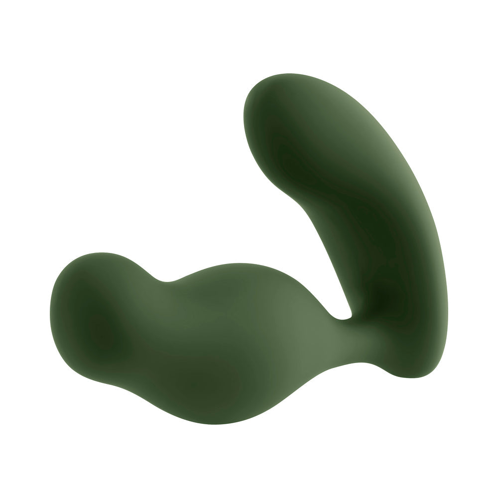 Zero Tolerance The Sergeant Rechargeable Vibrating Prostate Anal Vibe Silicone Green 7