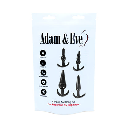 Adam & Eve 4-Piece Anal Plug Kit (Bag)3