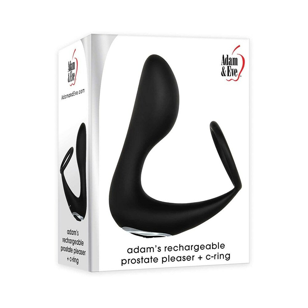 Adam & Eve Adam's Rechargeable Prostate Pleaser + C-Ring 