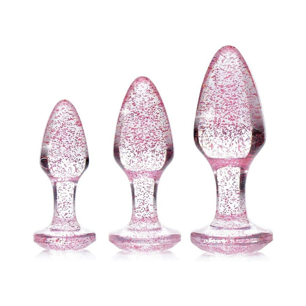 Adam & Eve Glitter Gem Butt Plug Set5