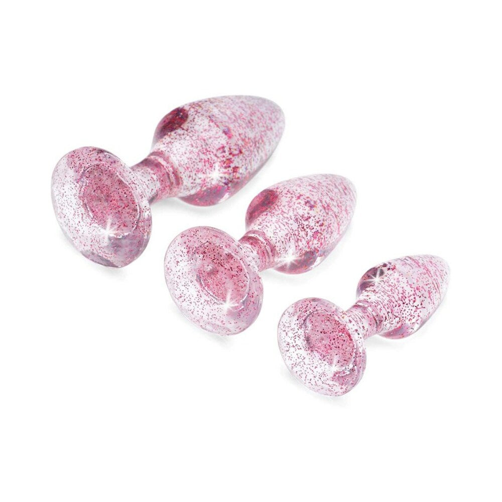 Adam & Eve Glitter Gem Butt Plug Set6