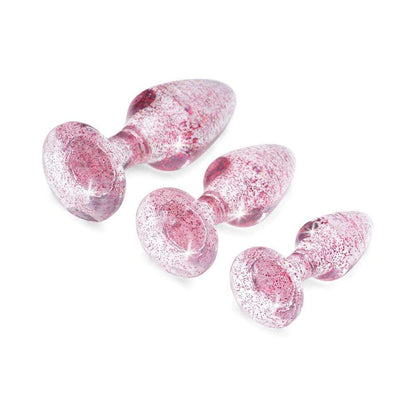 Adam & Eve Glitter Gem Butt Plug Set6