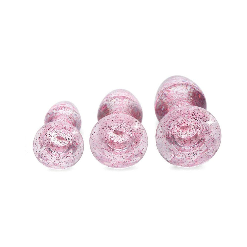 Adam & Eve Glitter Gem Butt Plug Set7