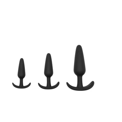 Adam & Eve Naughty Silicone Trainer Kit Black (Bag Packaging)1