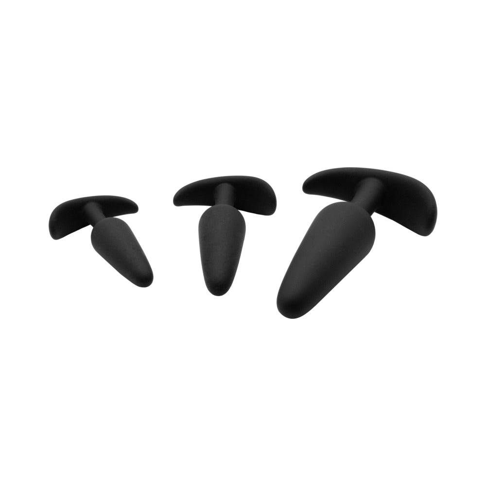 Adam & Eve Naughty Silicone Trainer Kit Black (Bag Packaging)2