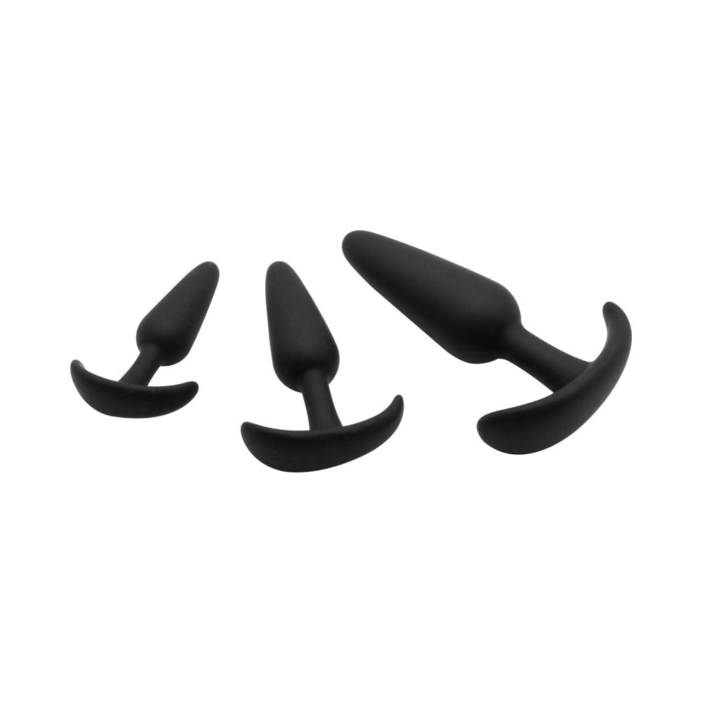 Adam & Eve Naughty Silicone Trainer Kit Black (Bag Packaging)3
