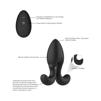 Adam & Eve Omega Vibrating Plug6