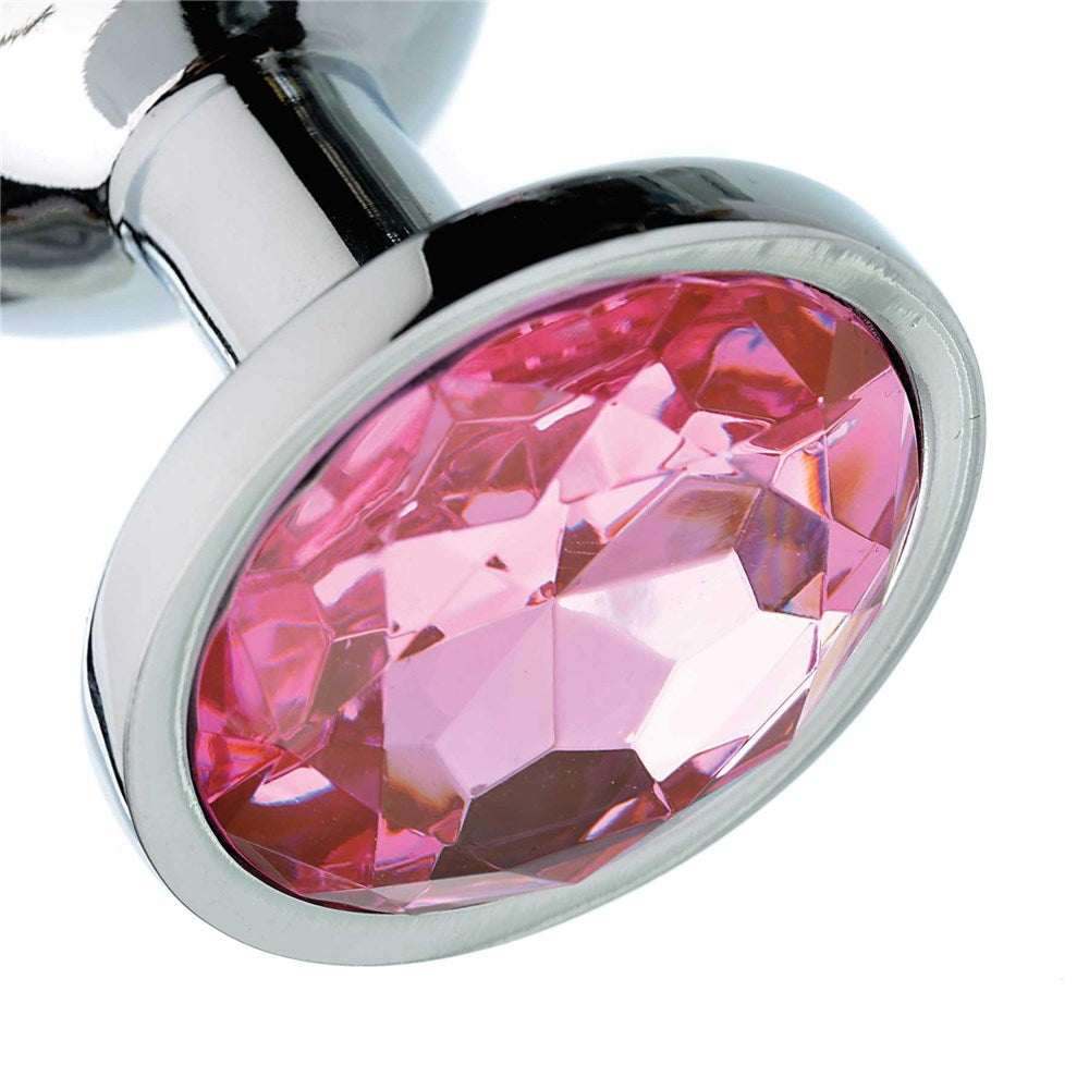 Adam & Eve Pink Gem Anal Plug Set4