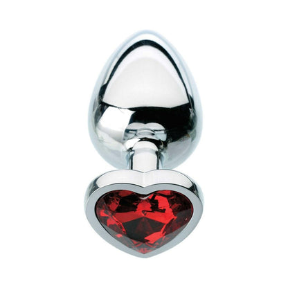 Adam & Eve Red Hearts Gem Anal Plug4