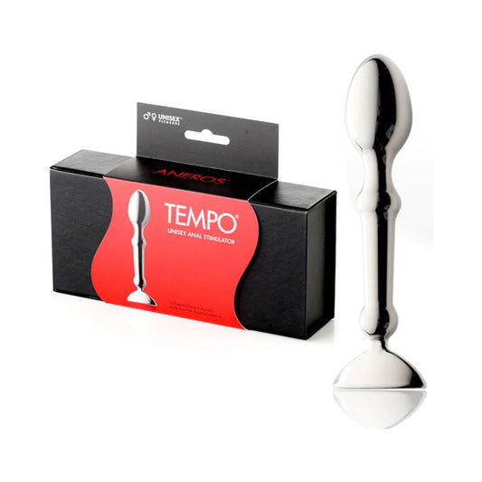 Aneros Tempo Stainless Steel Unisex Anal Stimulator 