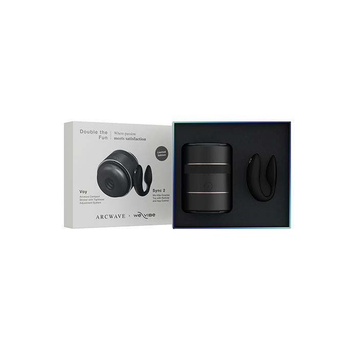 Arcwave Voy / We-Vibe Sync 2 Double the Fun Pair - Black 2