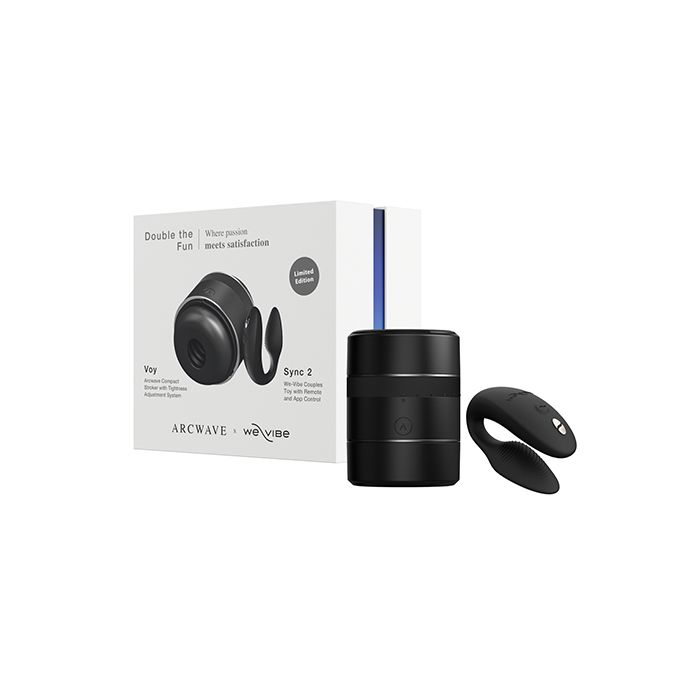 Arcwave Voy / We-Vibe Sync 2 Double the Fun Pair - Black 