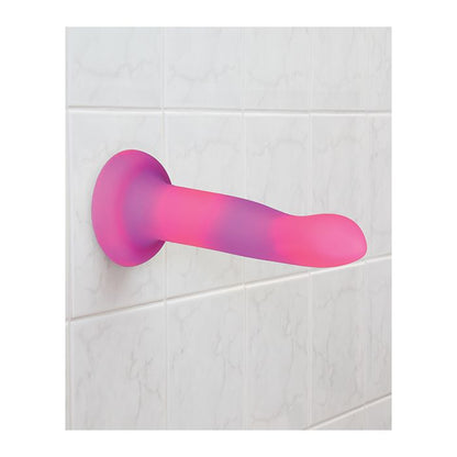 B.M.S. Enterprises Addiction 8" Rave Glow in the Dark Dong - Pink/Purple 4