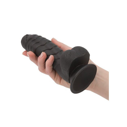 B.M.S. Enterprises Addiction Ben 7" Dildo - Black 2