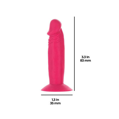 B.M.S. Enterprises Addiction Silly Willy 3.3" Dildo Fishbowl - Asst. Display of 12 3