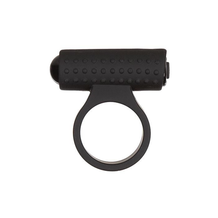 B.M.S. Enterprises Cosmic Cock Ring w/Rechargeable Bullet - 9 Functions Black 3