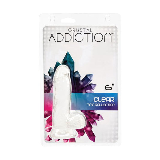 B.M.S. Enterprises Crystal Addiction Dong - Clear 1