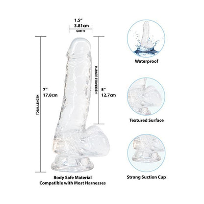 B.M.S. Enterprises Crystal Addiction Dong - Clear 7